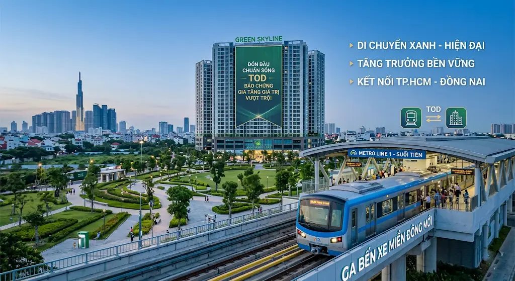 Dự Án Green Skyline: Đón Đầu Xu Hướng TOD