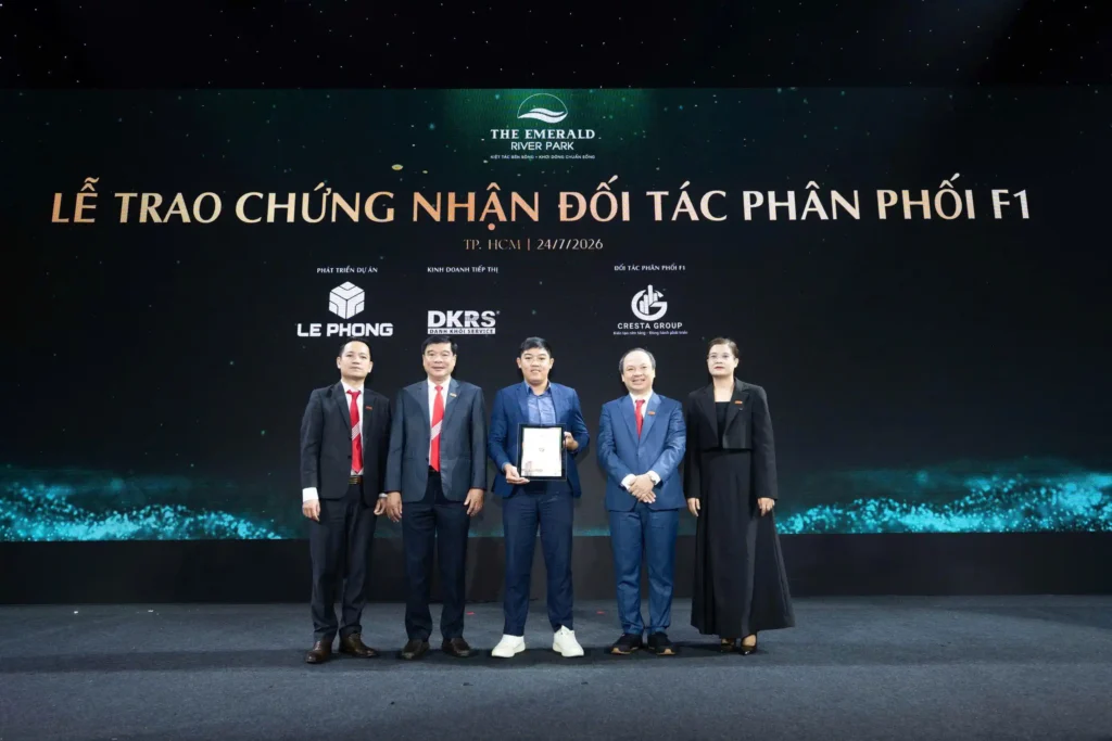 The Emerald River Park: CRG Trở Thành Đối Tác Phân Phối F1